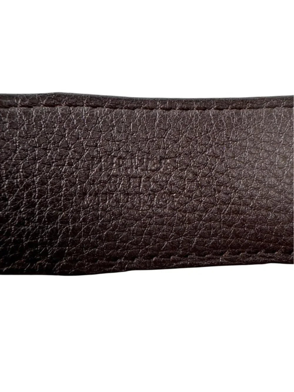 Hermes Constance H Belt Black Brown